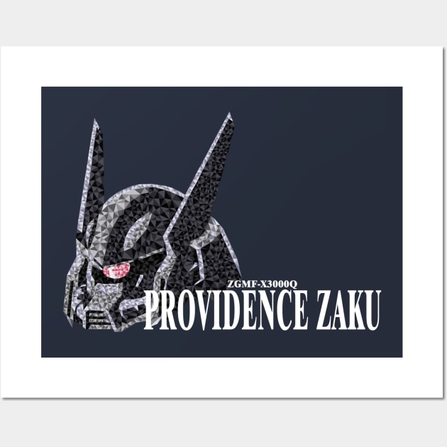 Providence Zaku Wall Art by Bajingseng